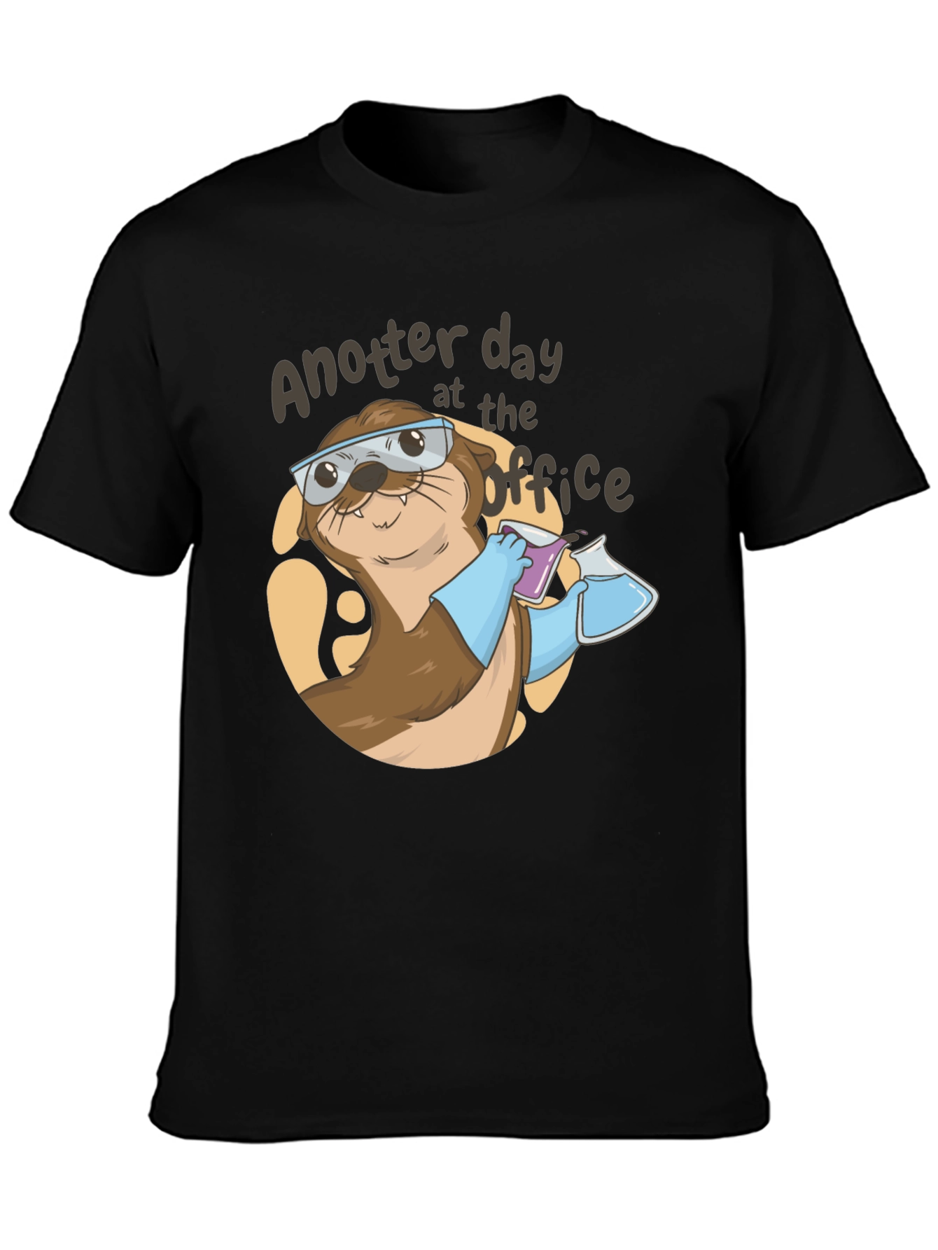 Otter Scientist T-Shirt - Funny Lab Animal Tee