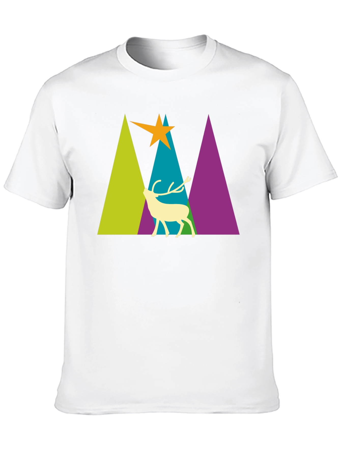 Deer & Mountains Graphic Tee
