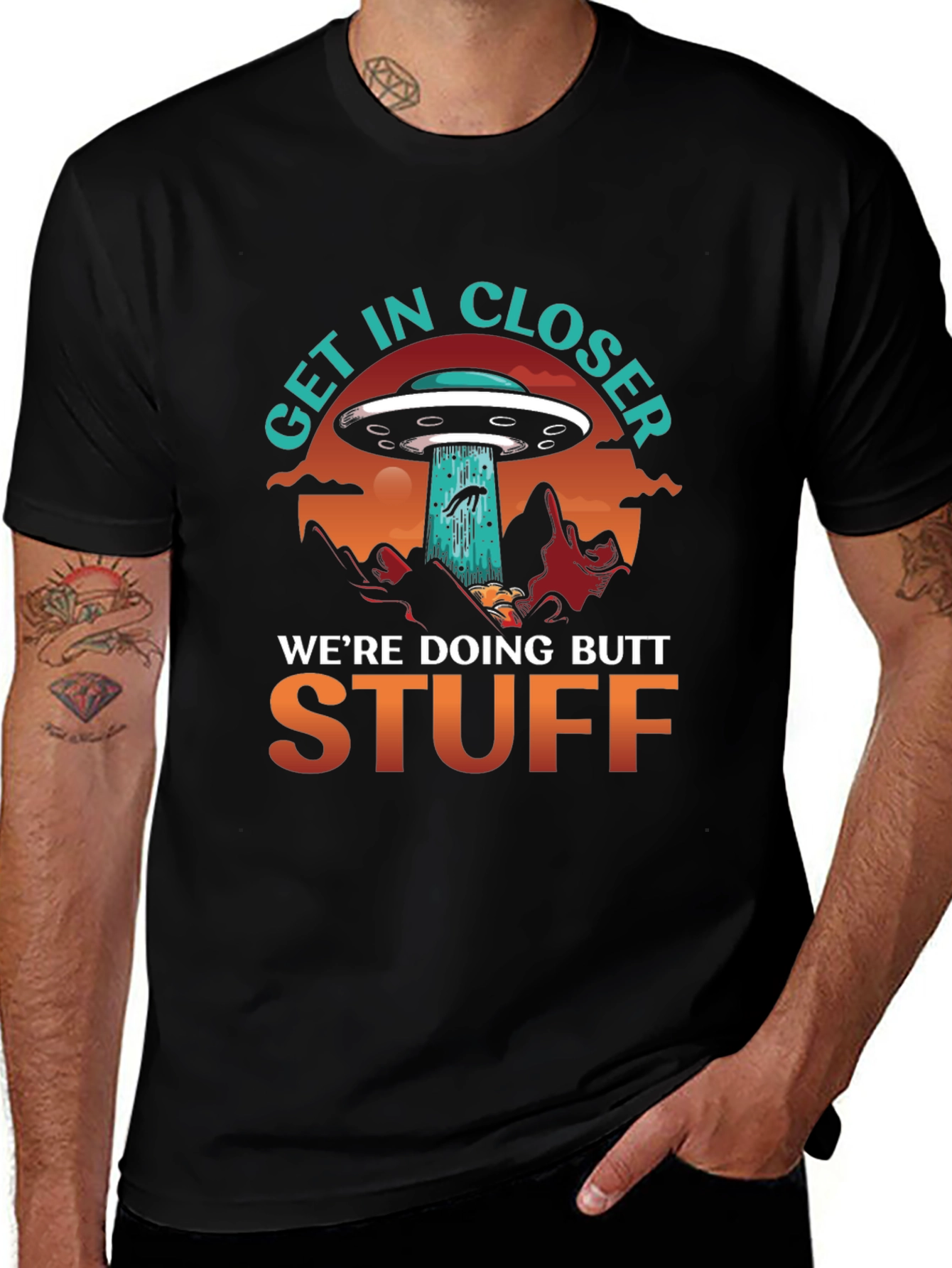 Get In Closer Alien T-Shirt