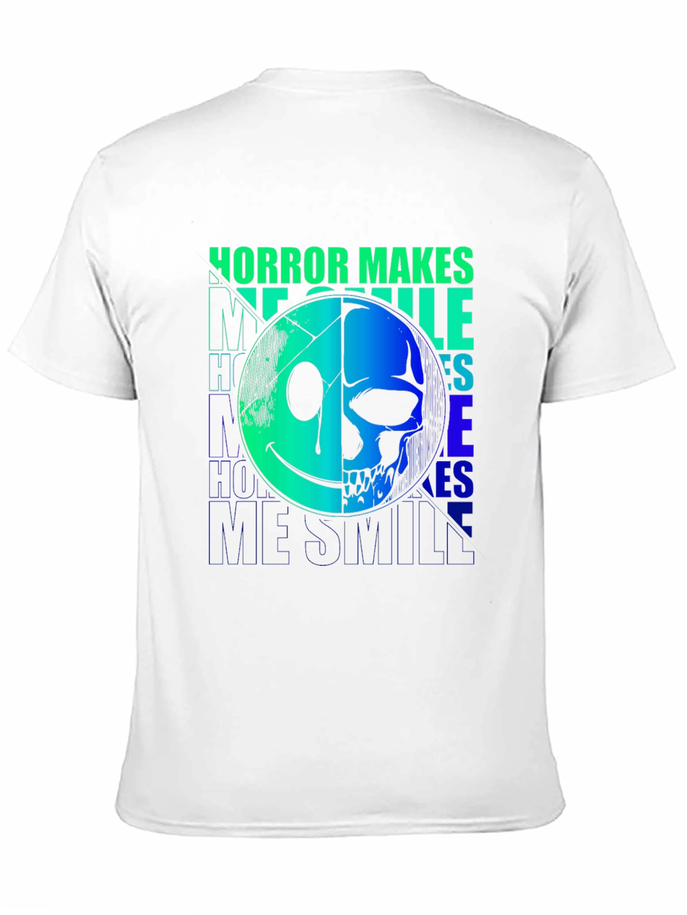 Horror Makes Me Smile Graphic T-Shirt