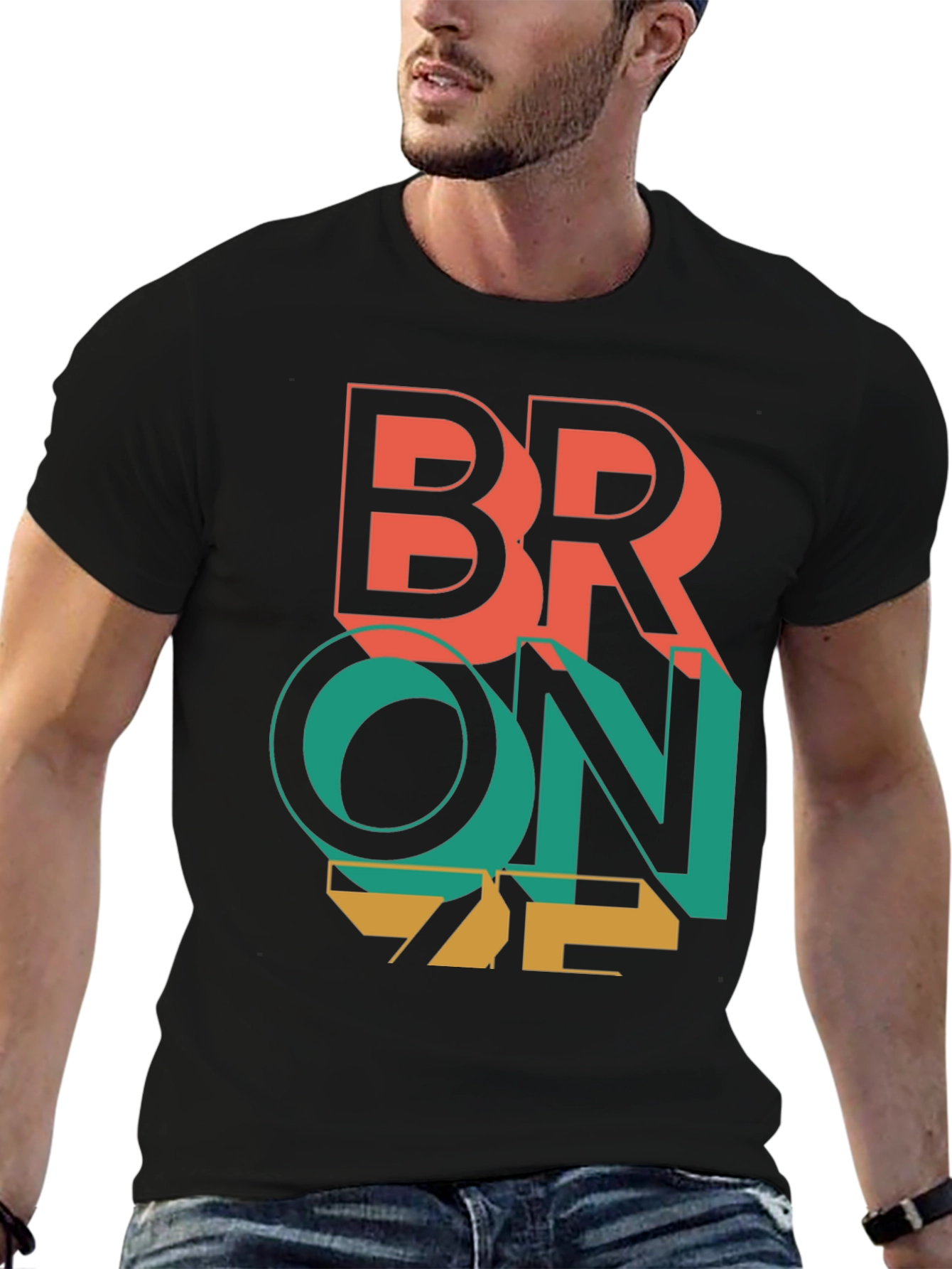 Bronze Graphic Tee - Urban Style