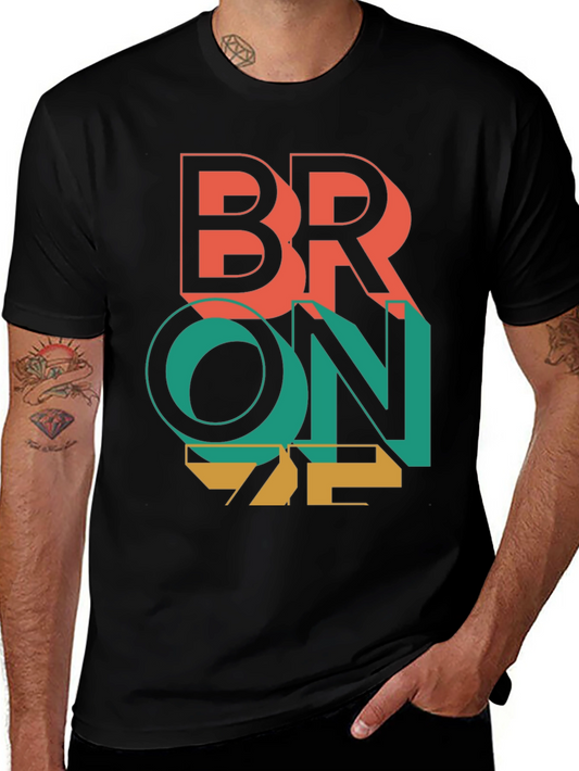 Bronze Graphic Tee - Urban Style