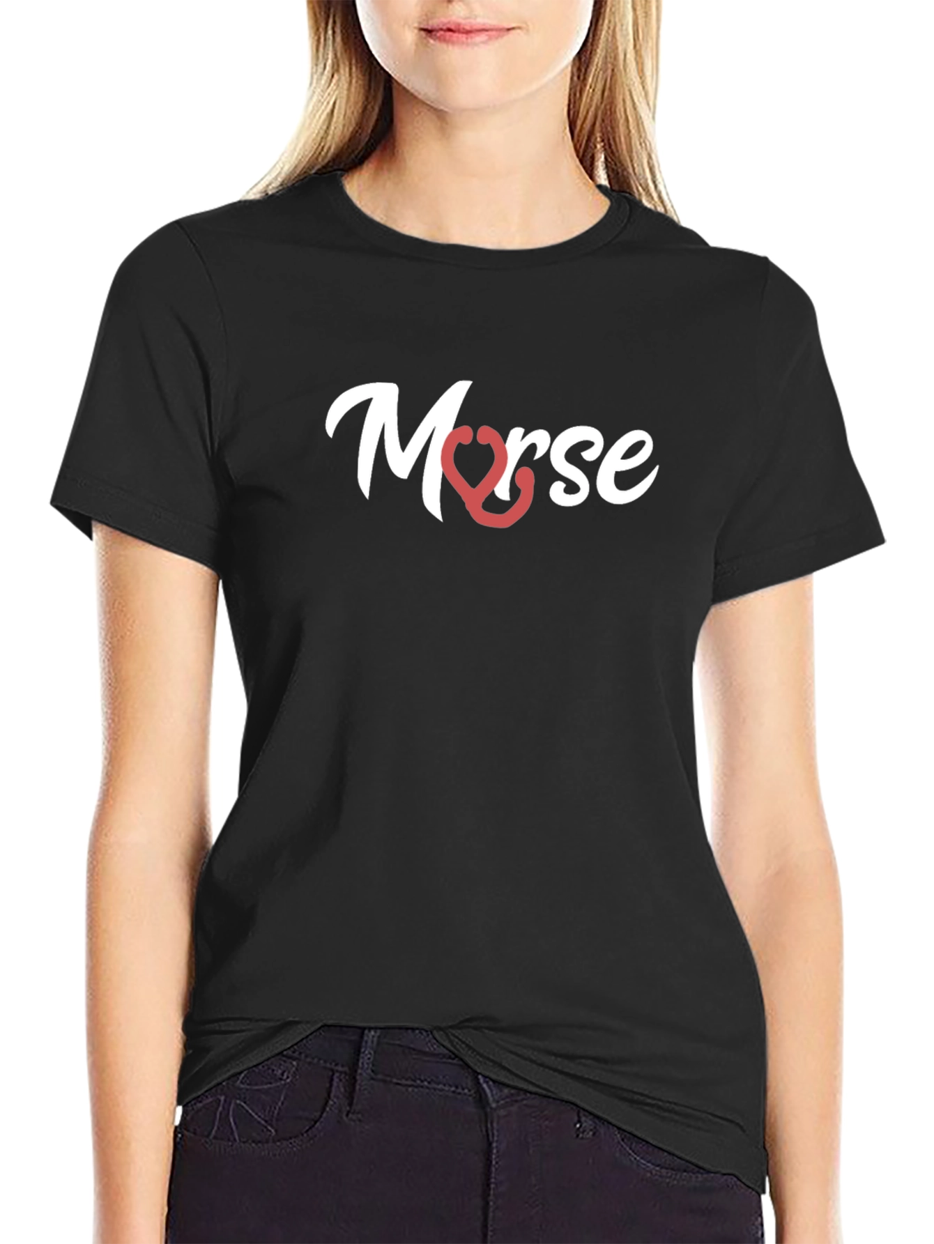 Morse Stethoscope T-Shirt - Medical Humor Tee