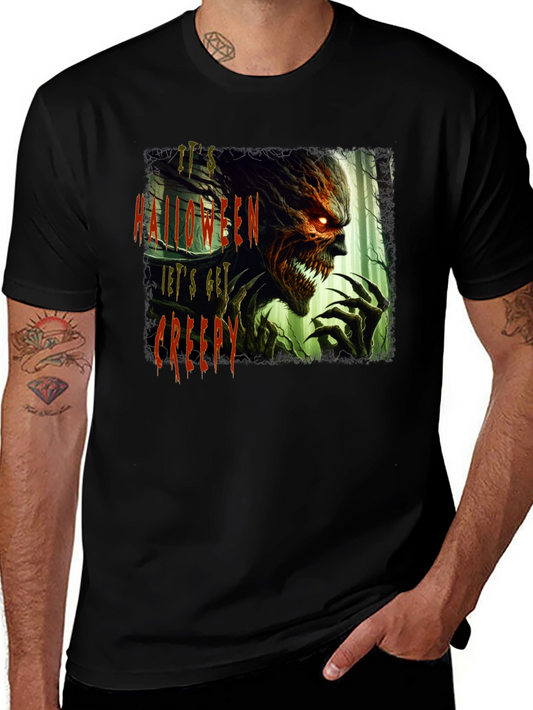Its Halloween T-Shirt Lets Get Creepy