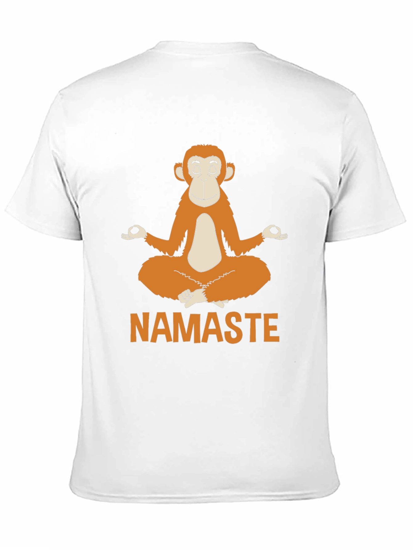 Namaste Monkey Graphic T-Shirt
