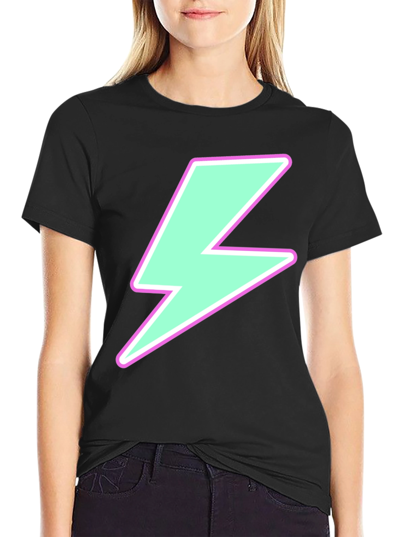 Lightning Bolt Graphic Tee - Stylish & Unique