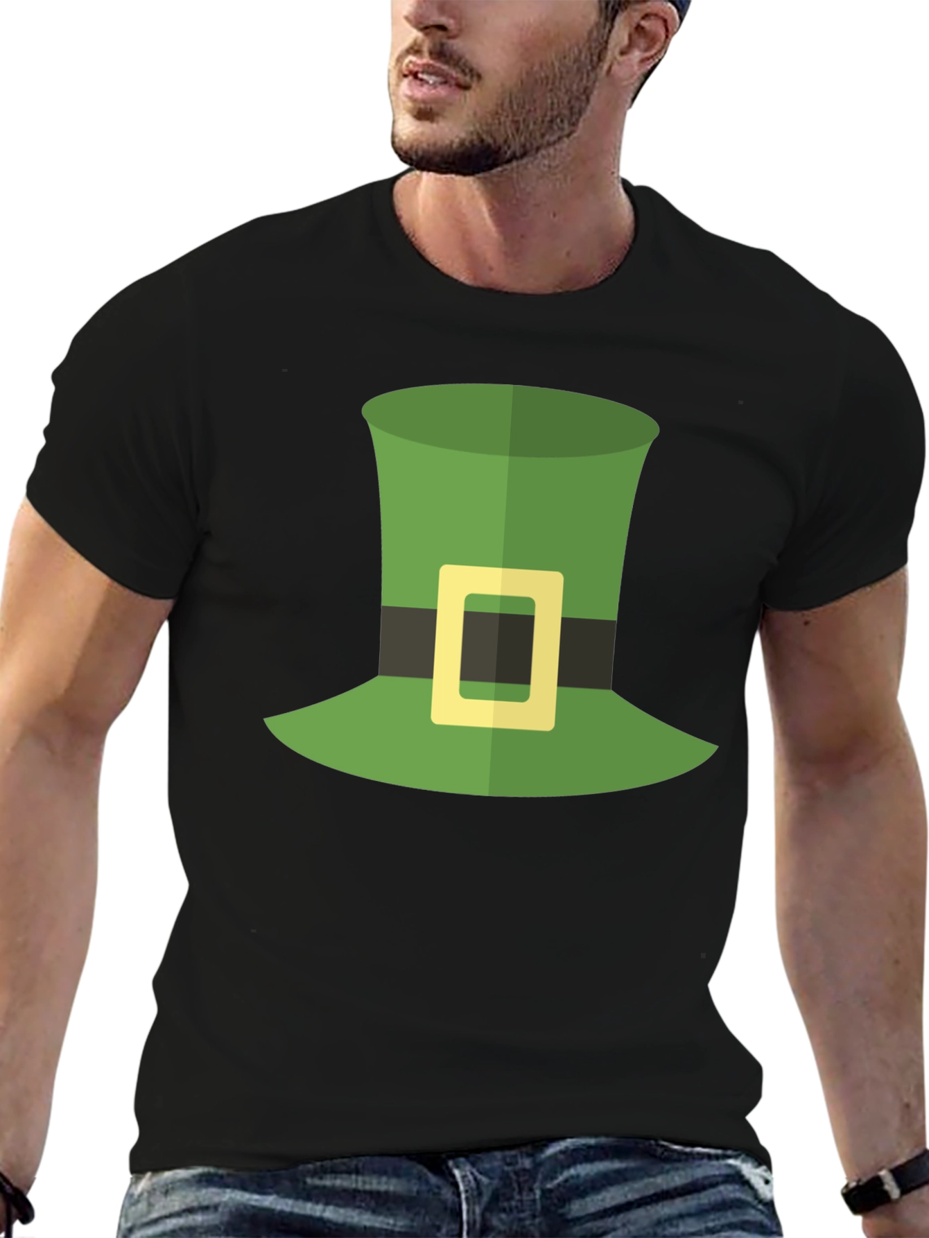 St. Patricks Day Leprechaun Hat Graphic Tee