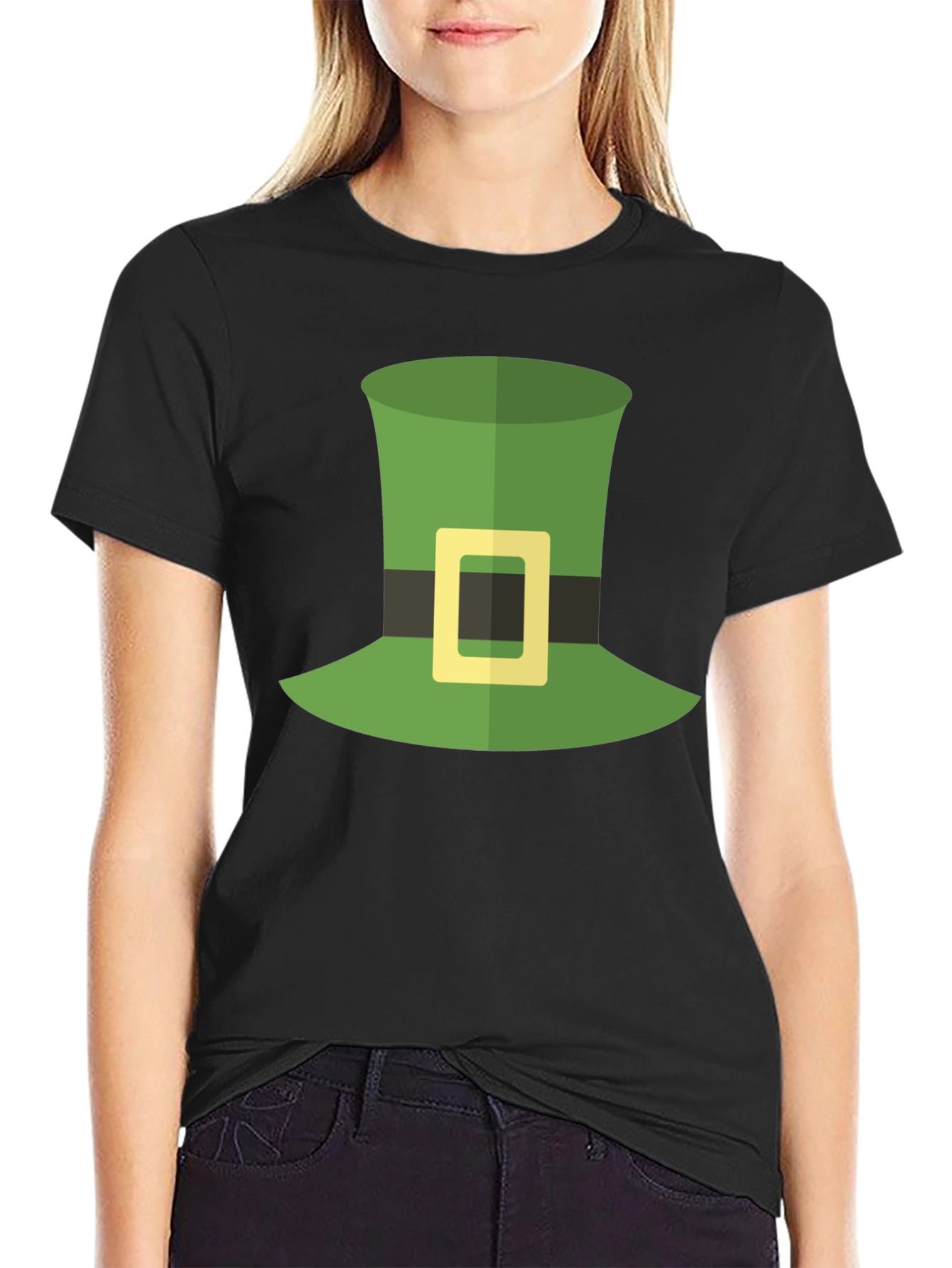 St. Patricks Day Leprechaun Hat Graphic Tee