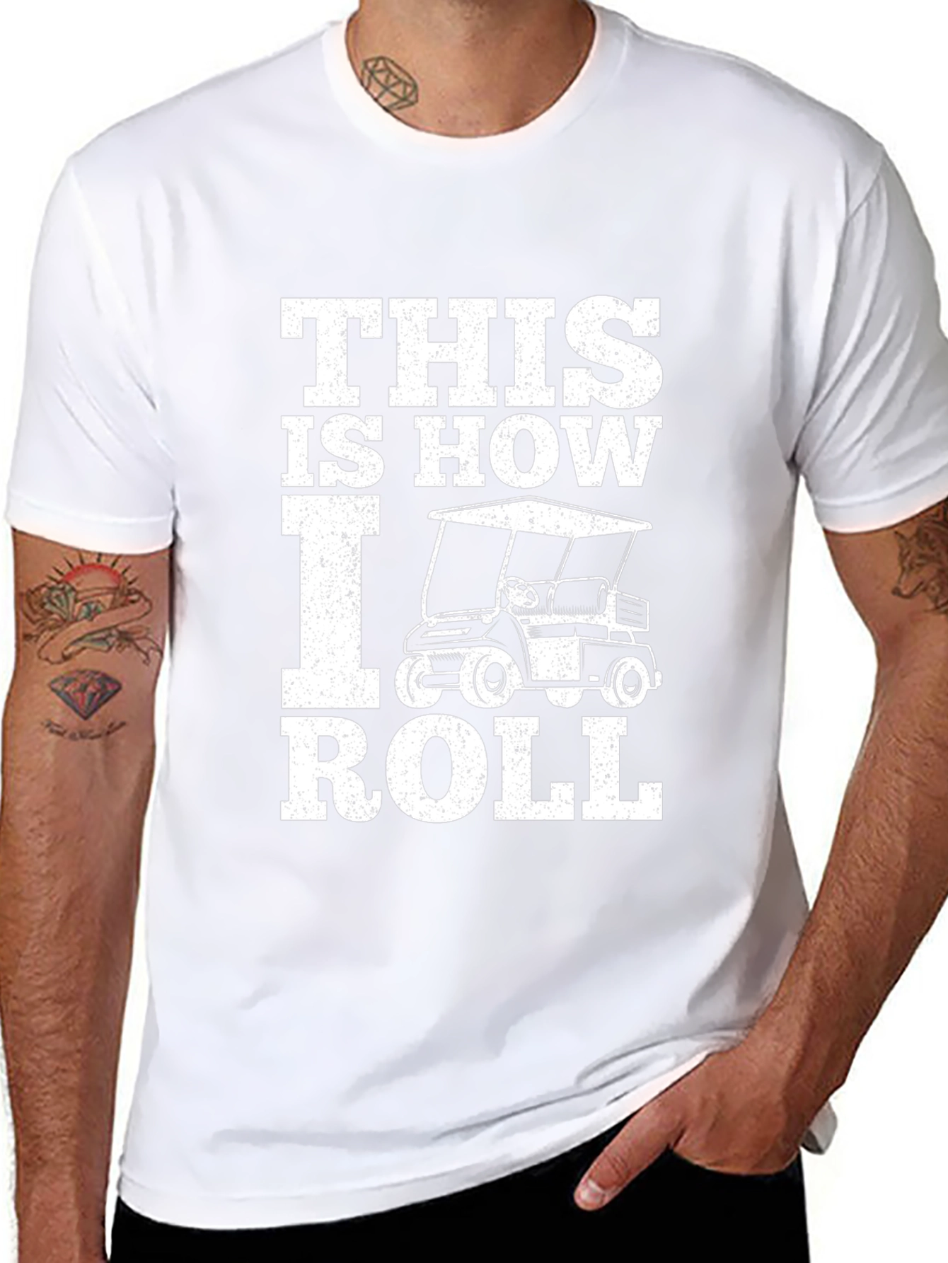 This is How I Roll Golf Cart T-Shirt