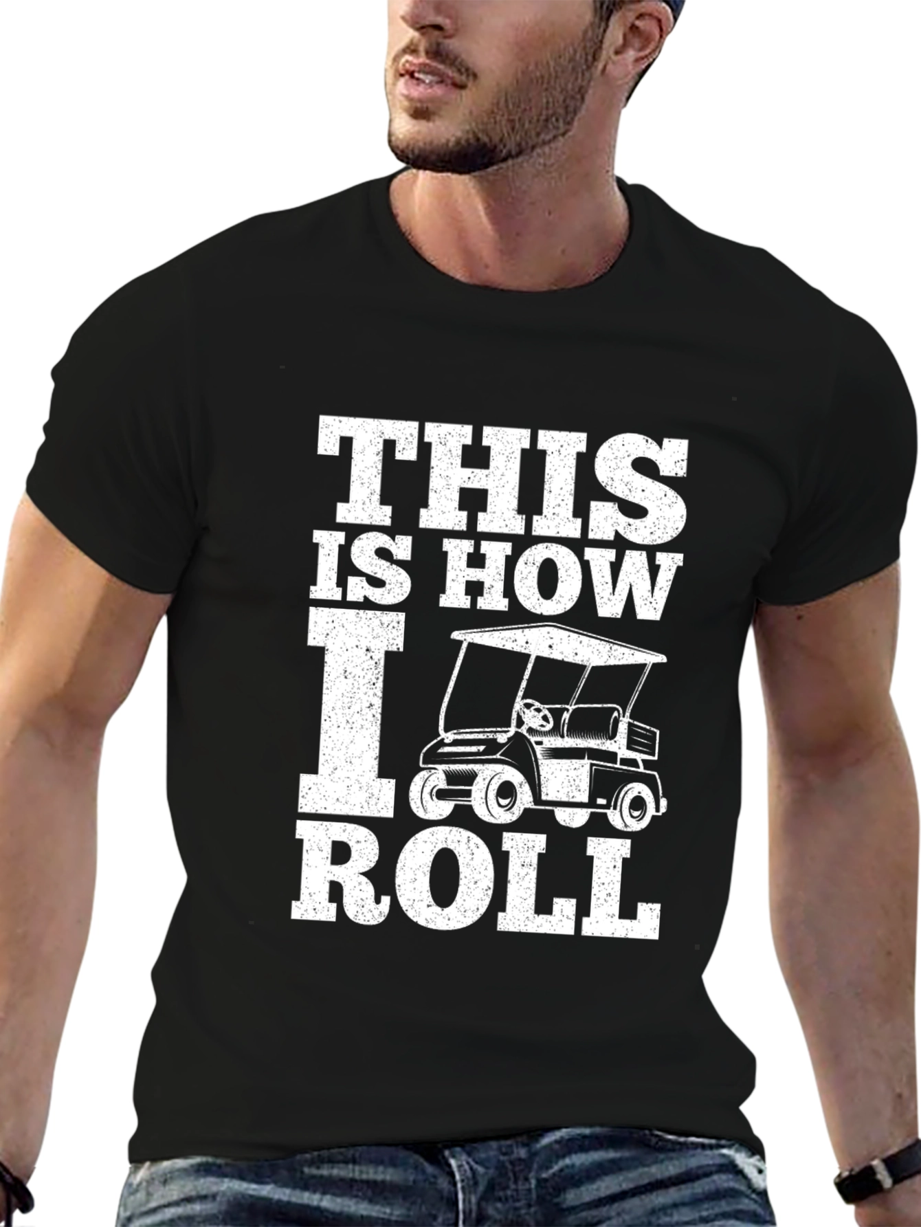 This is How I Roll Golf Cart T-Shirt
