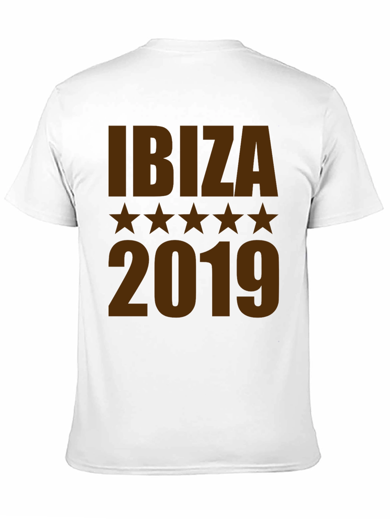 Ibiza 2019 Graphic Tee - Mens Black T-Shirt