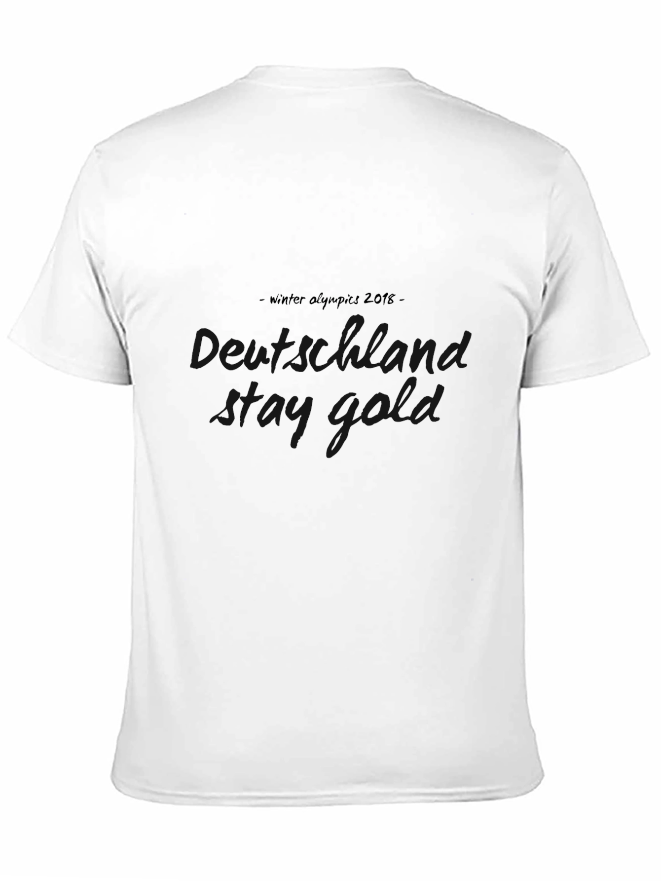 Mens Black Crew Neck Short Sleeve Graphic T-Shirt