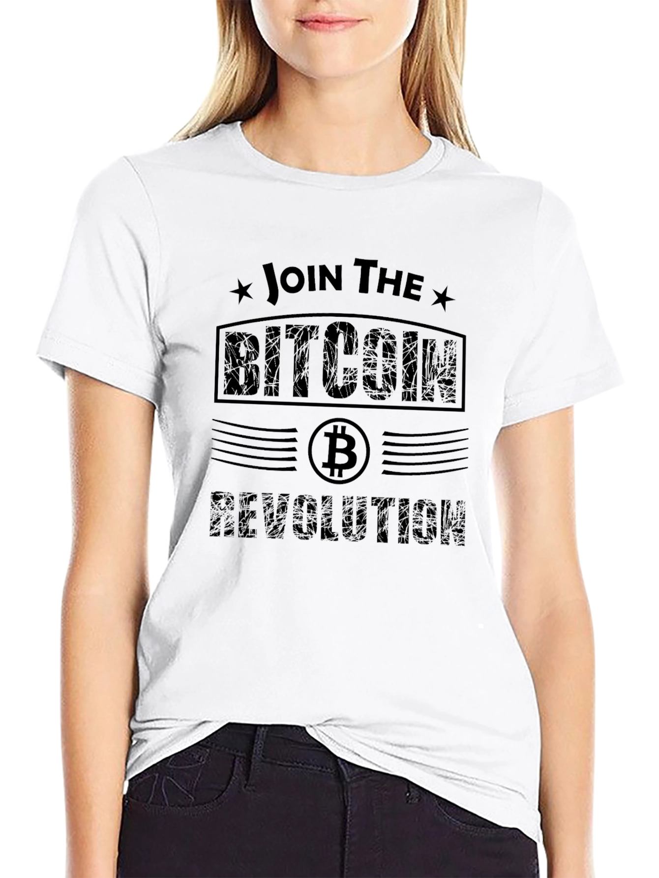 Bitcoin Revolution Black T-Shirt