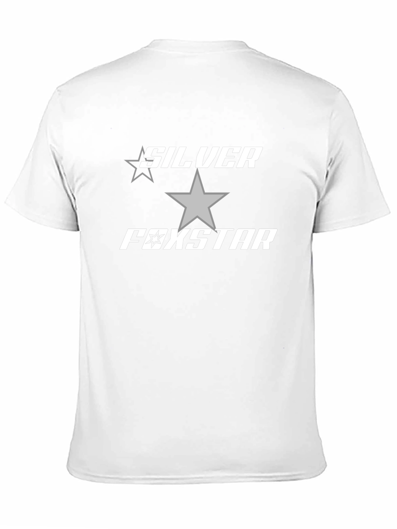 Silver Foxstar Graphic T-Shirt