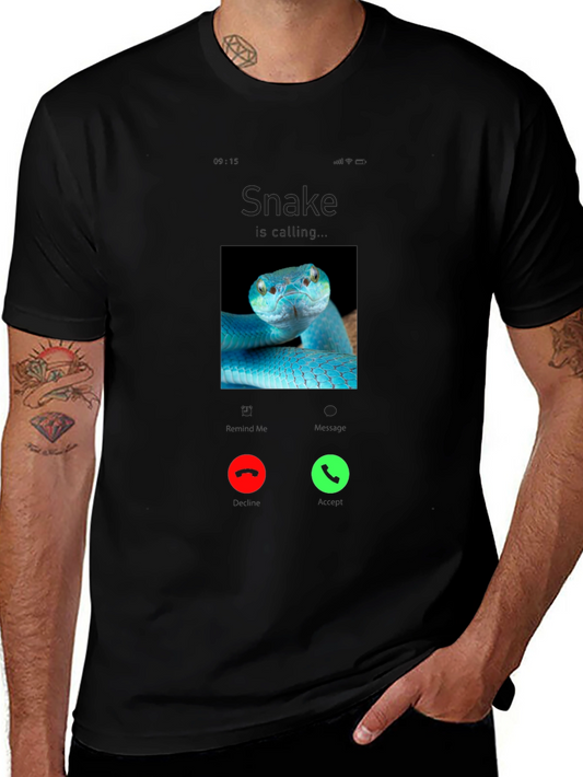 Snake Incoming Call T-Shirt