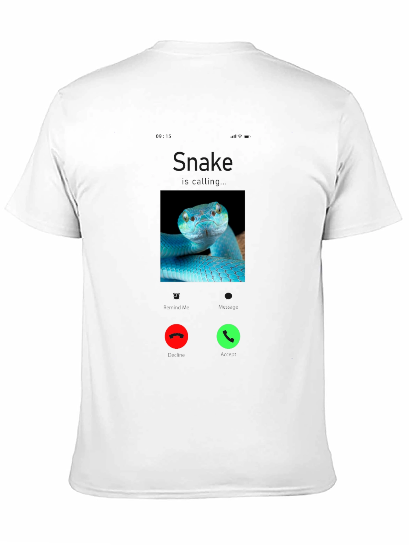 Snake Incoming Call T-Shirt