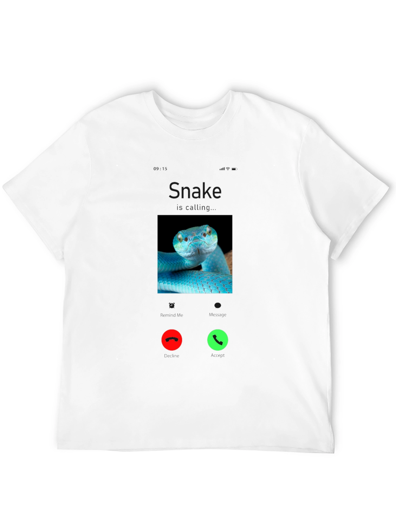 Snake Incoming Call T-Shirt