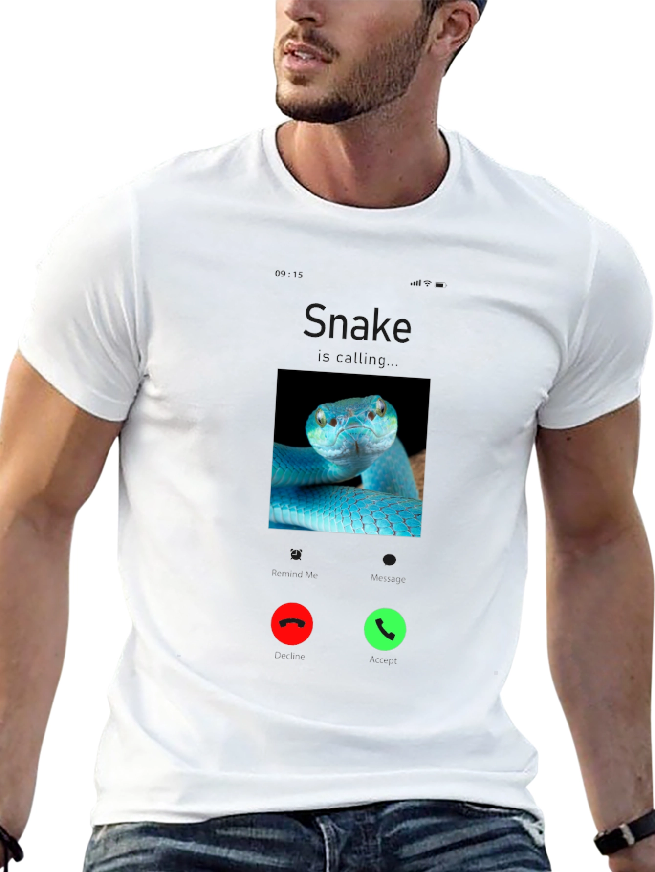 Snake Incoming Call T-Shirt