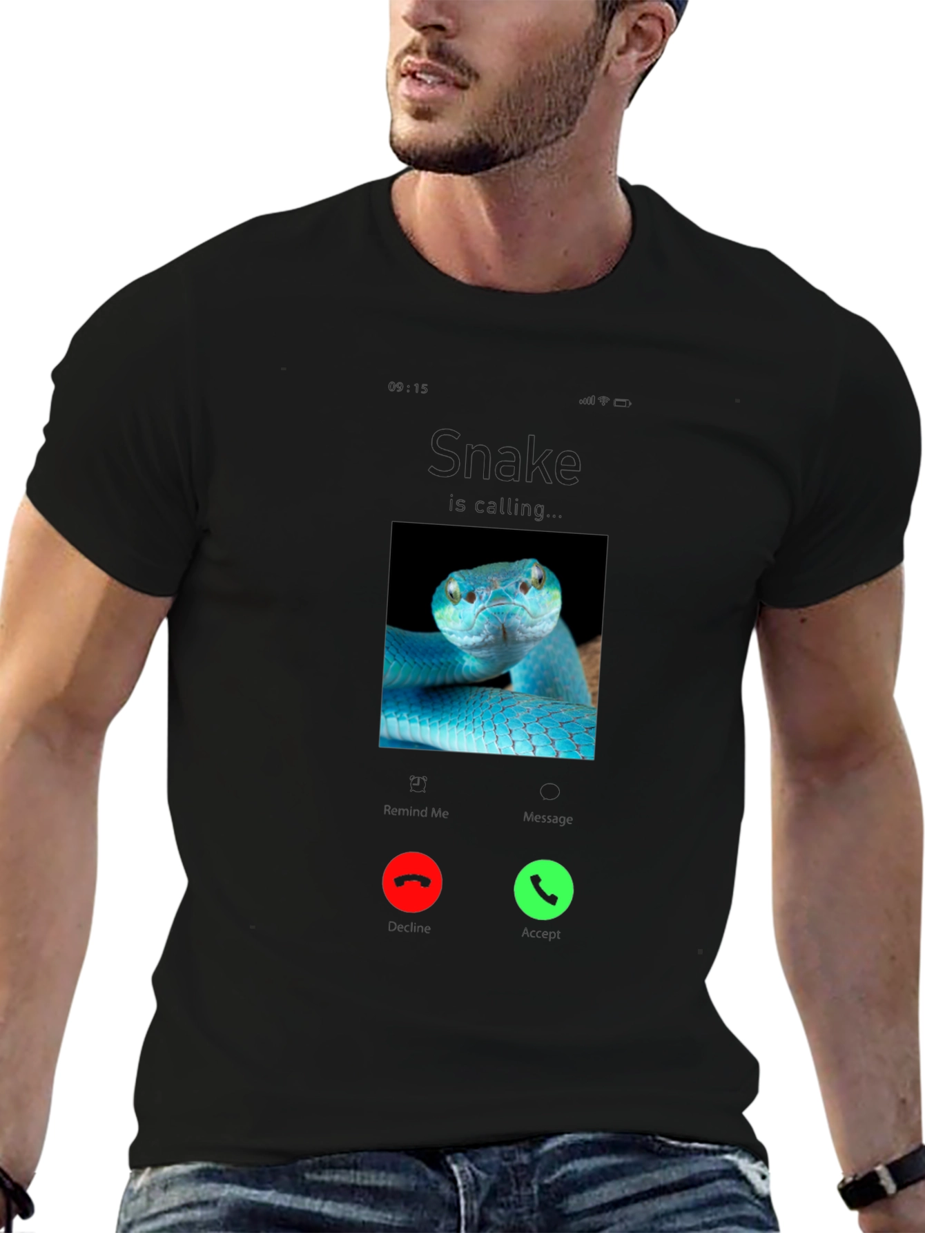 Snake Incoming Call T-Shirt