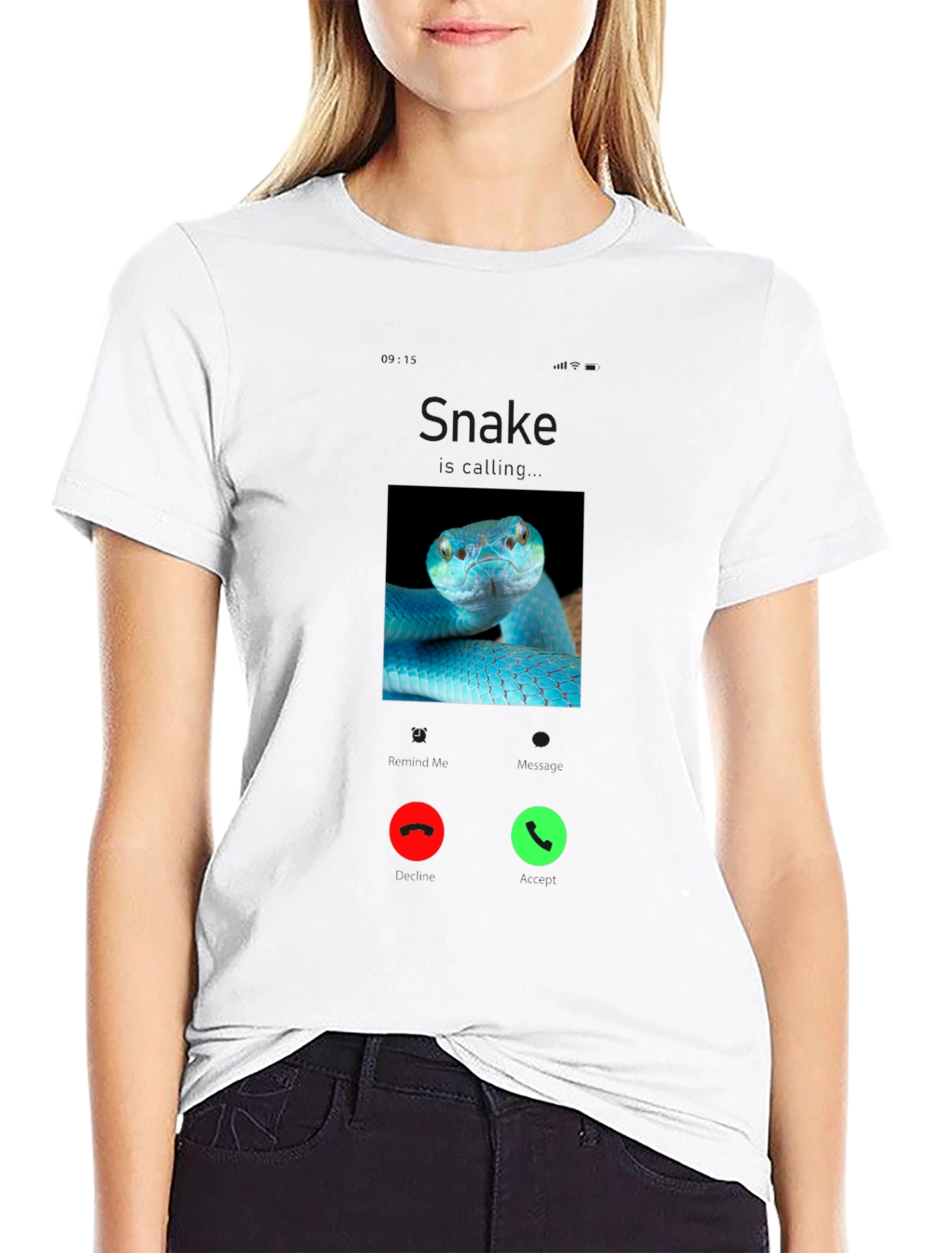 Snake Incoming Call T-Shirt