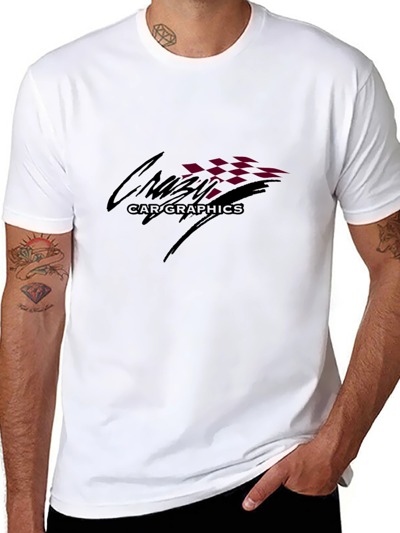 Crazy Car Graphics T-Shirt