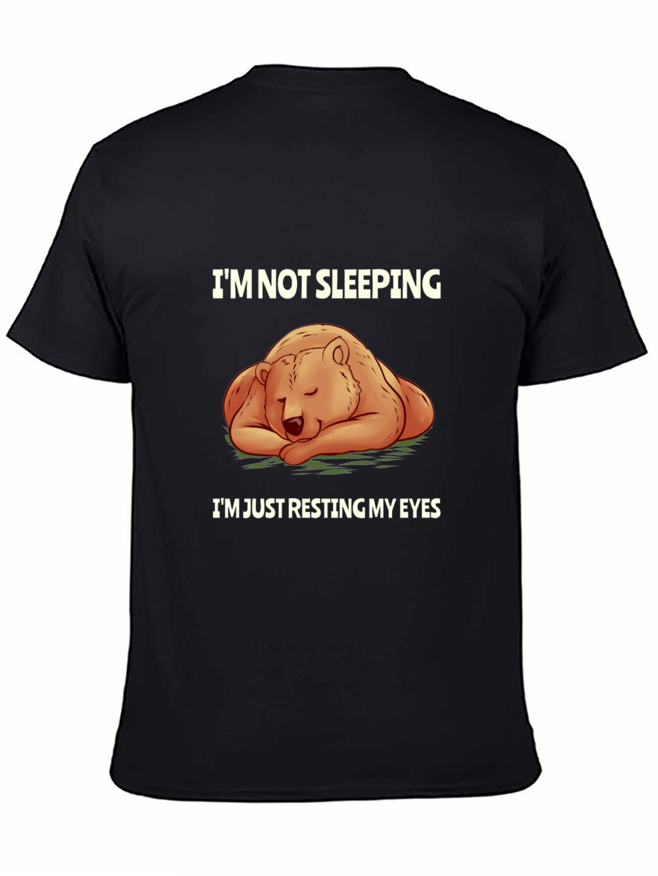 Resting Bear Graphic T-Shirt