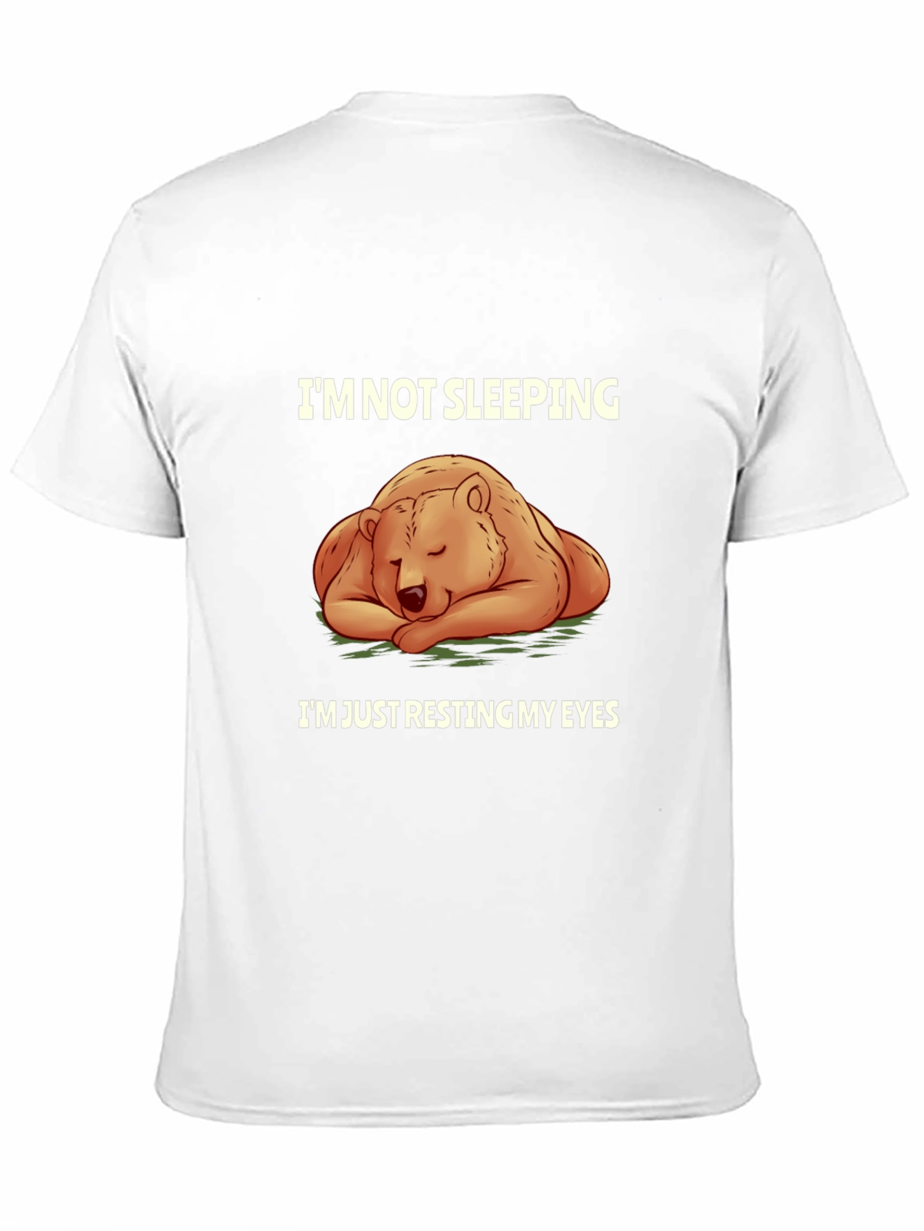 Resting Bear Graphic T-Shirt