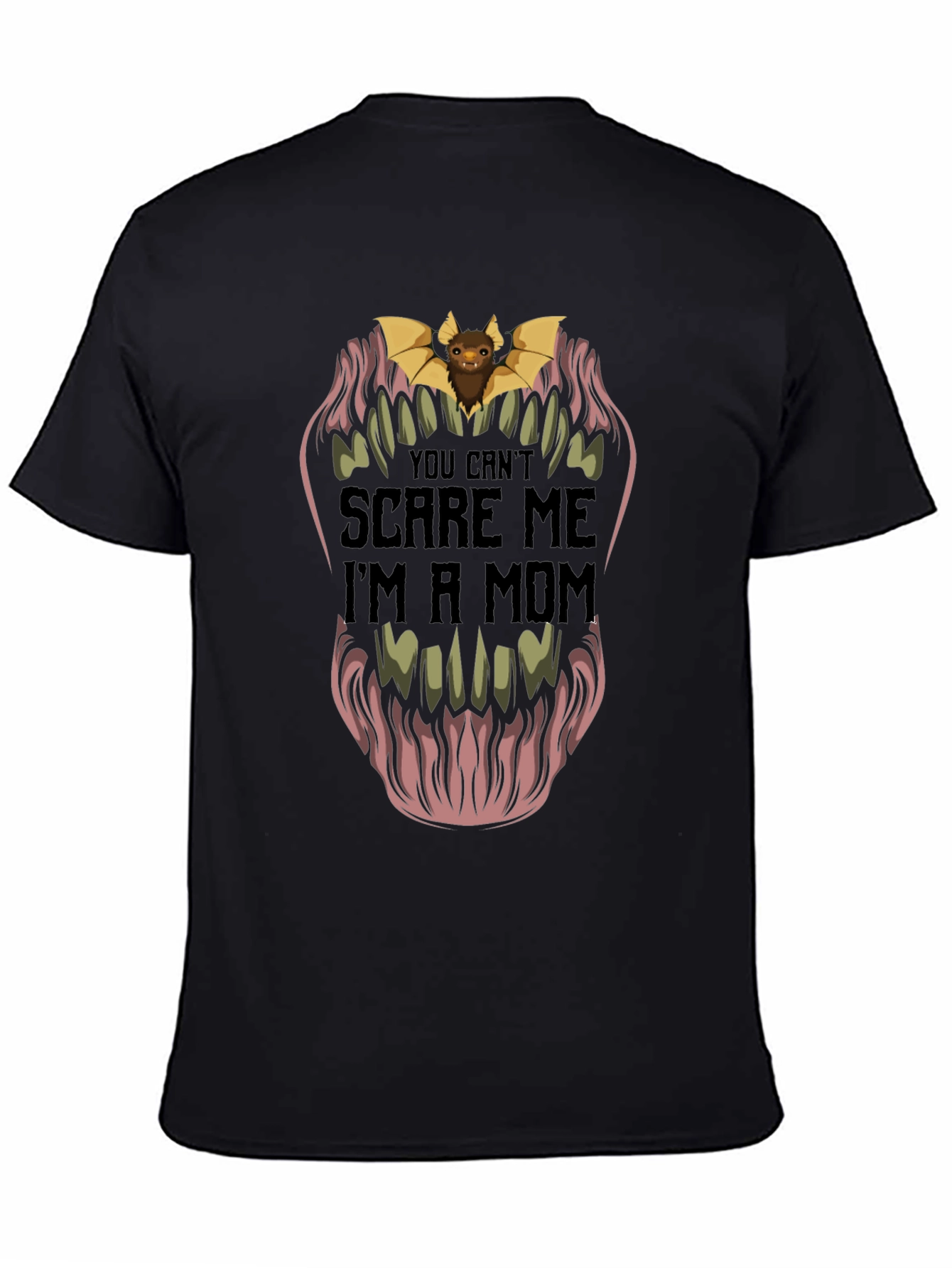 You Cant Scare Me Im A Mom Graphic T-Shirt