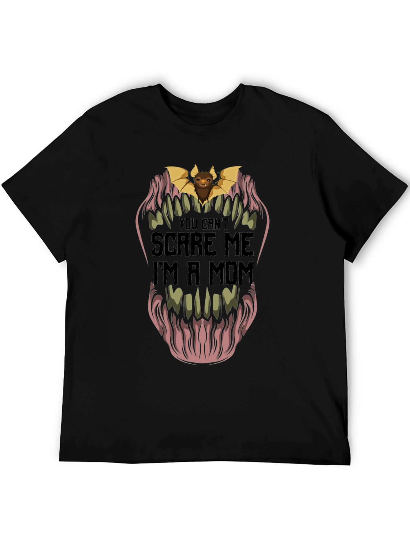 You Cant Scare Me Im A Mom Graphic T-Shirt
