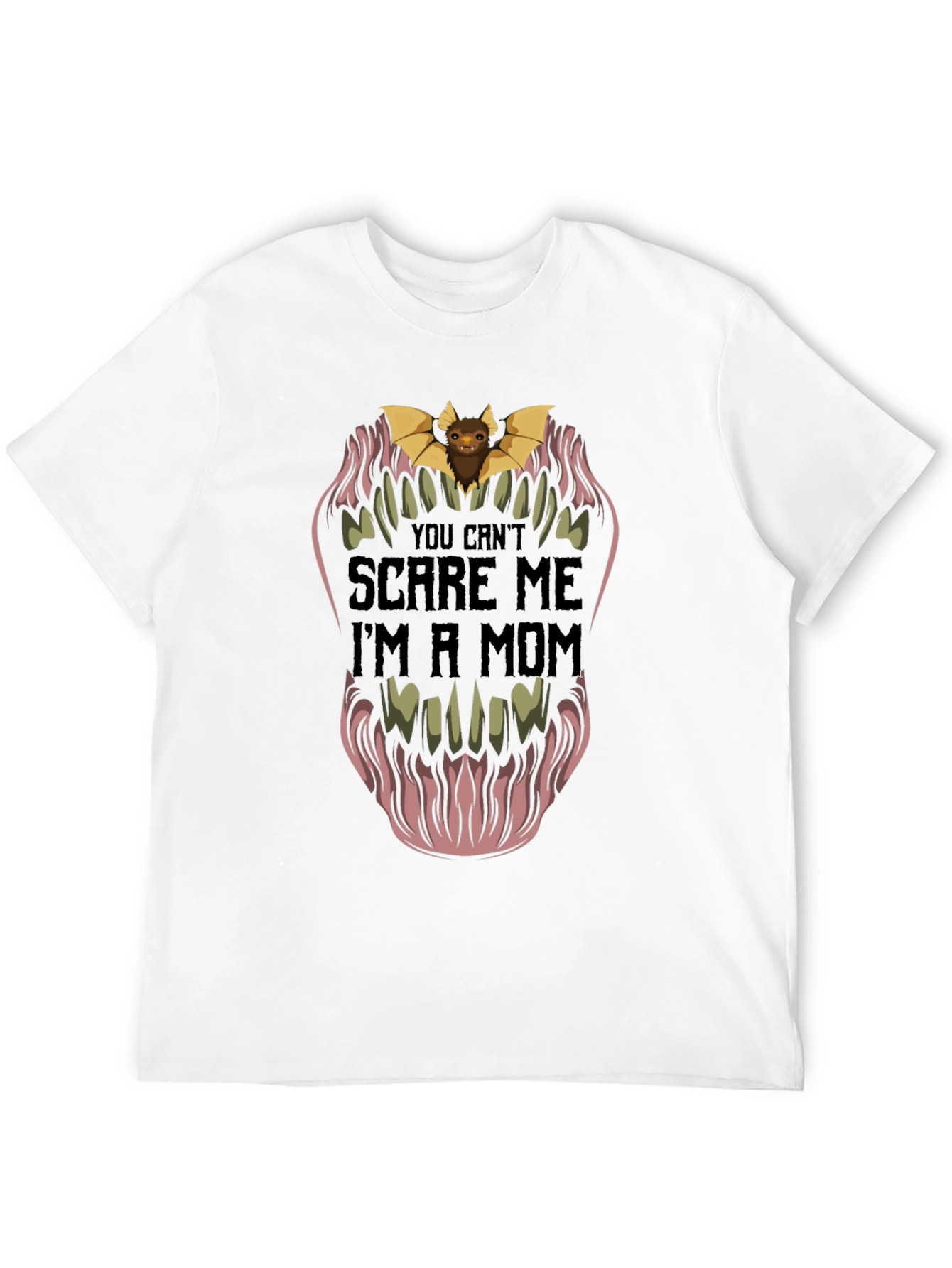 You Cant Scare Me Im A Mom Graphic T-Shirt