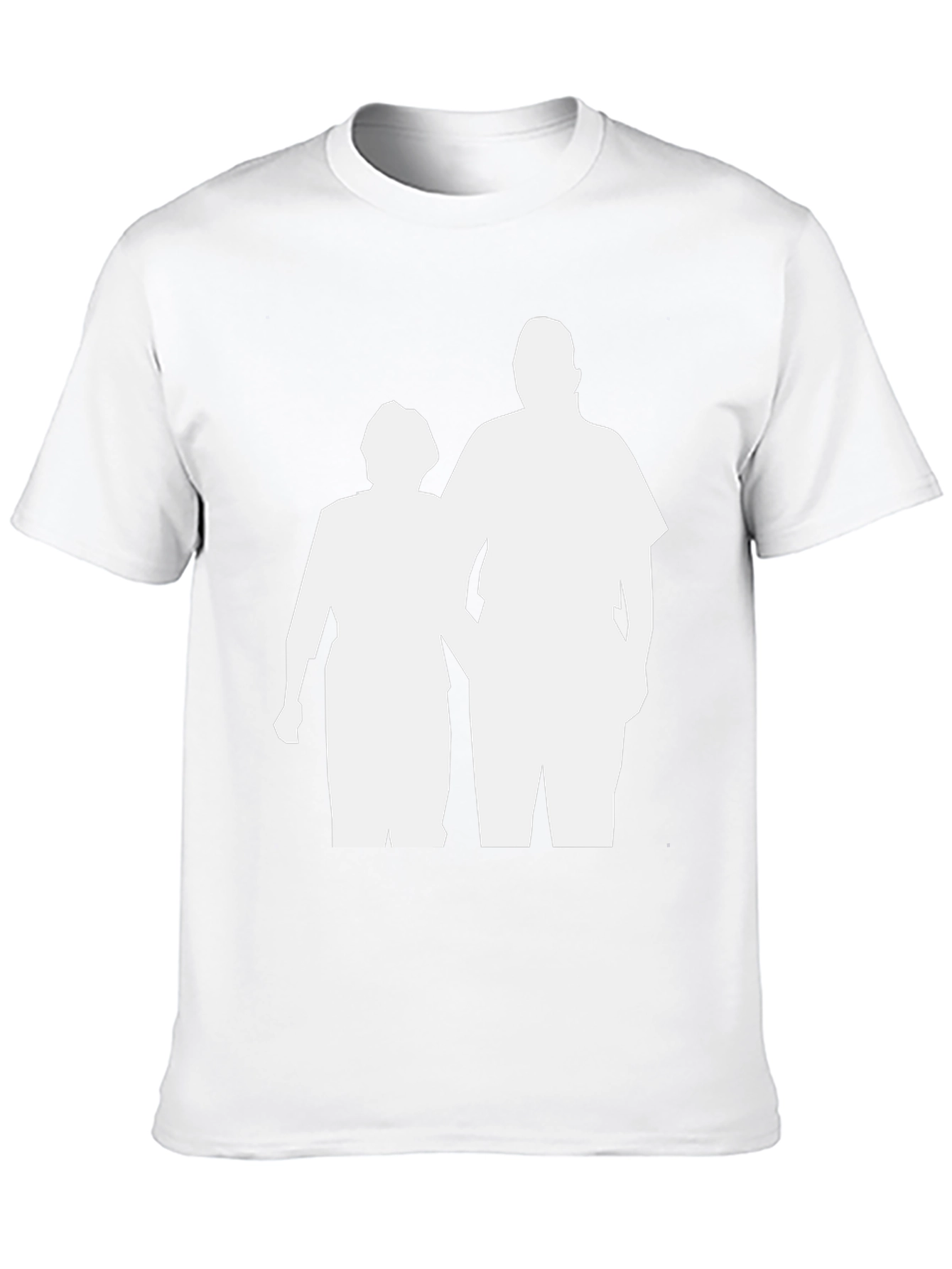 Black T-Shirt with Graphic Print