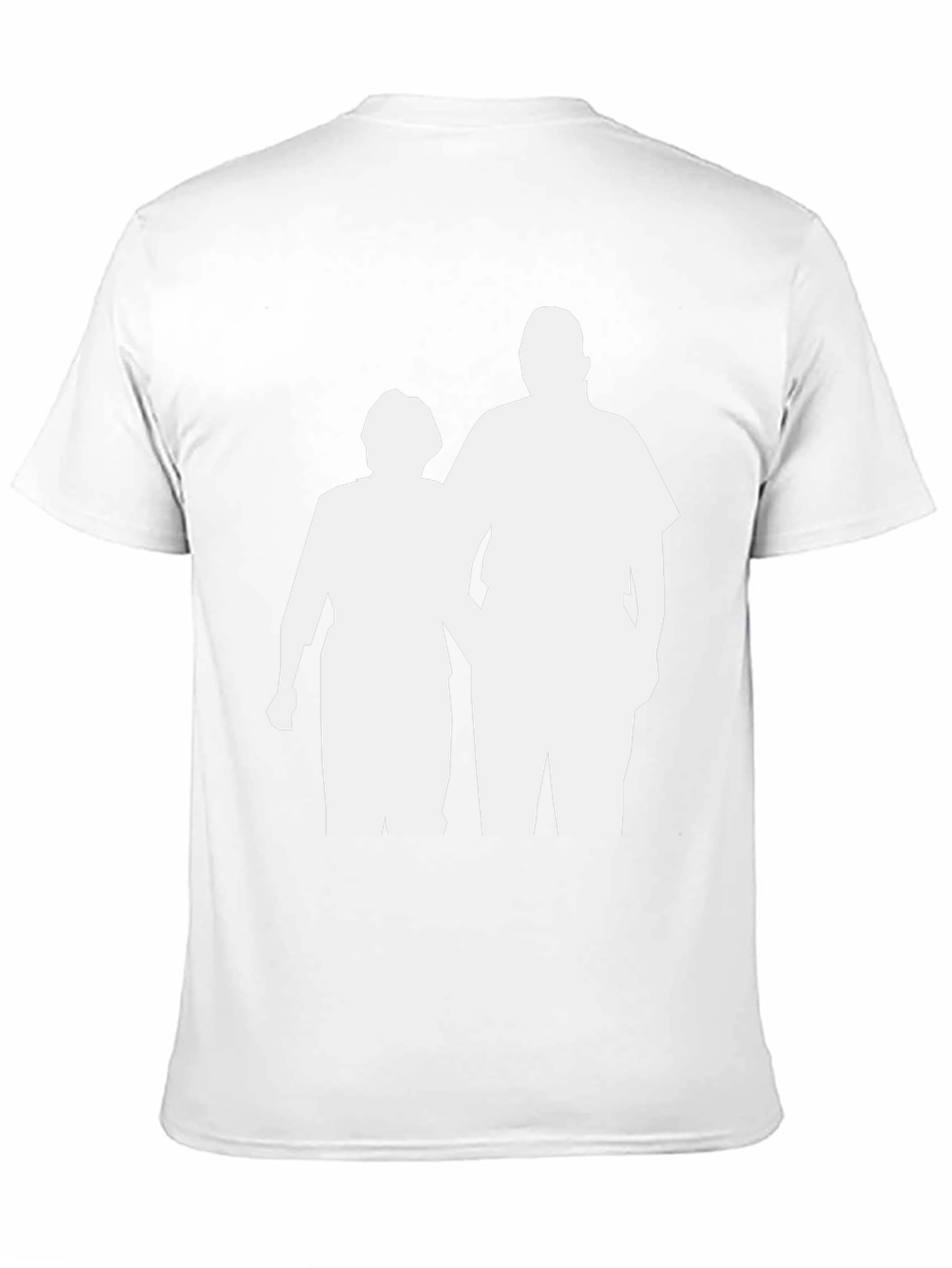 Black T-Shirt with Graphic Print