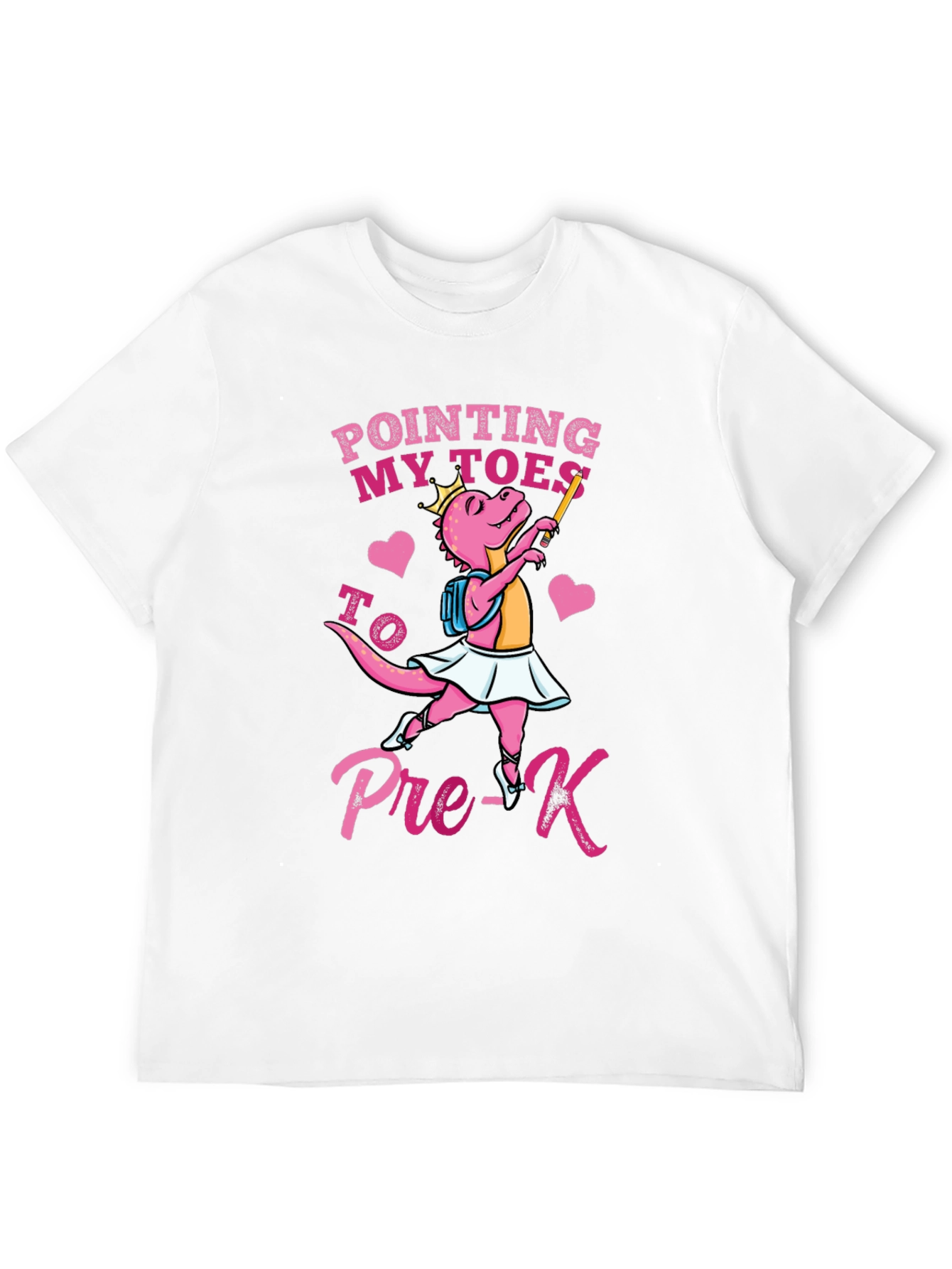 Pre-K Dinosaur Ballerina T-Shirt