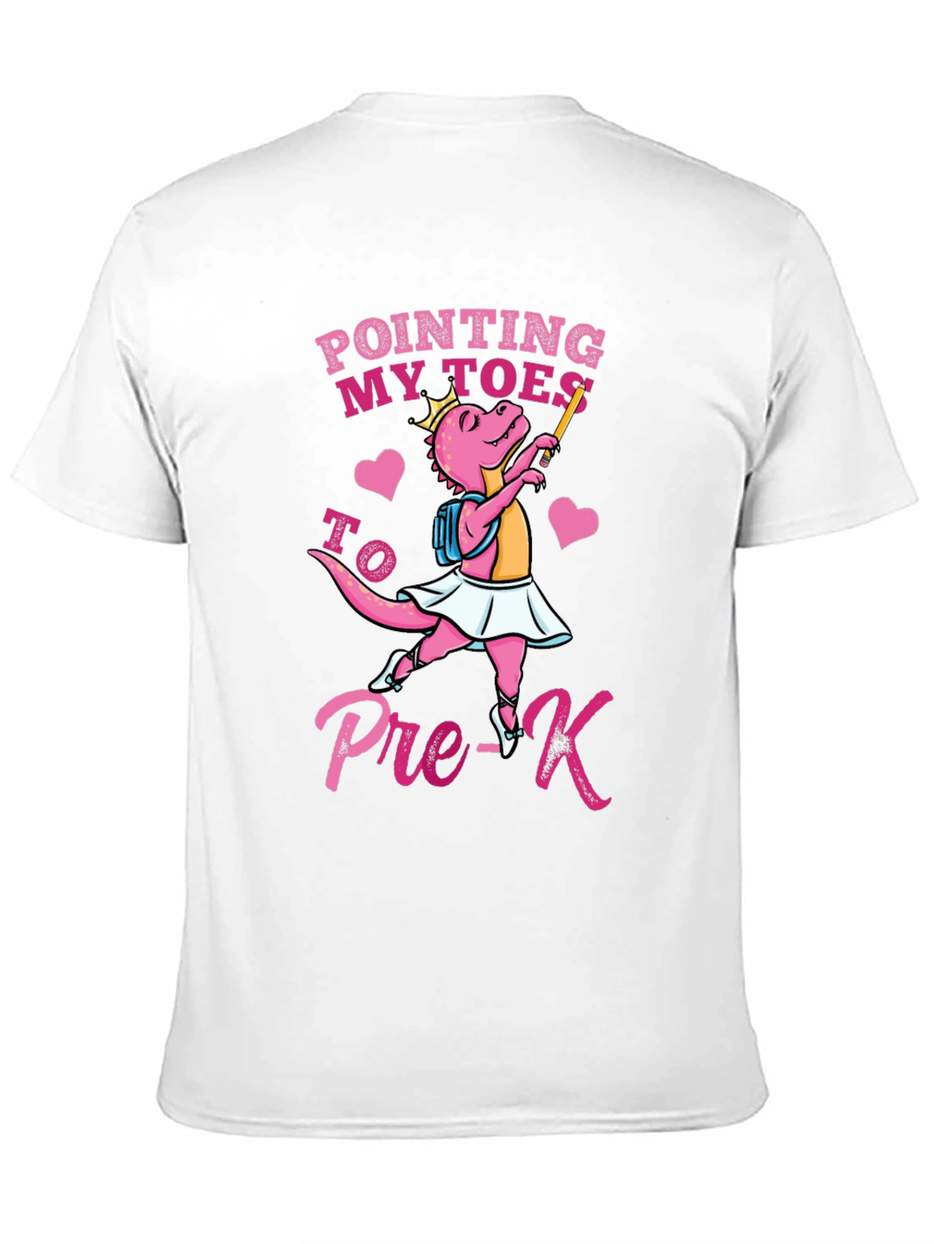 Pre-K Dinosaur Ballerina T-Shirt