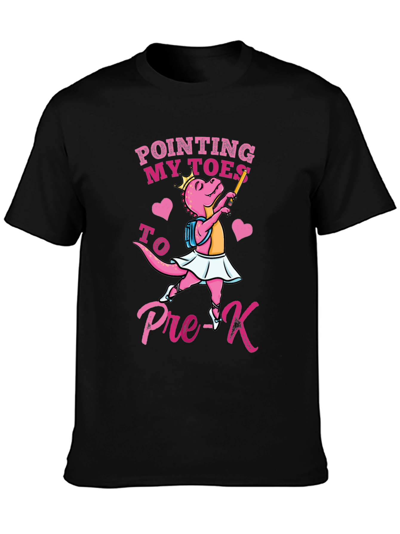 Pre-K Dinosaur Ballerina T-Shirt