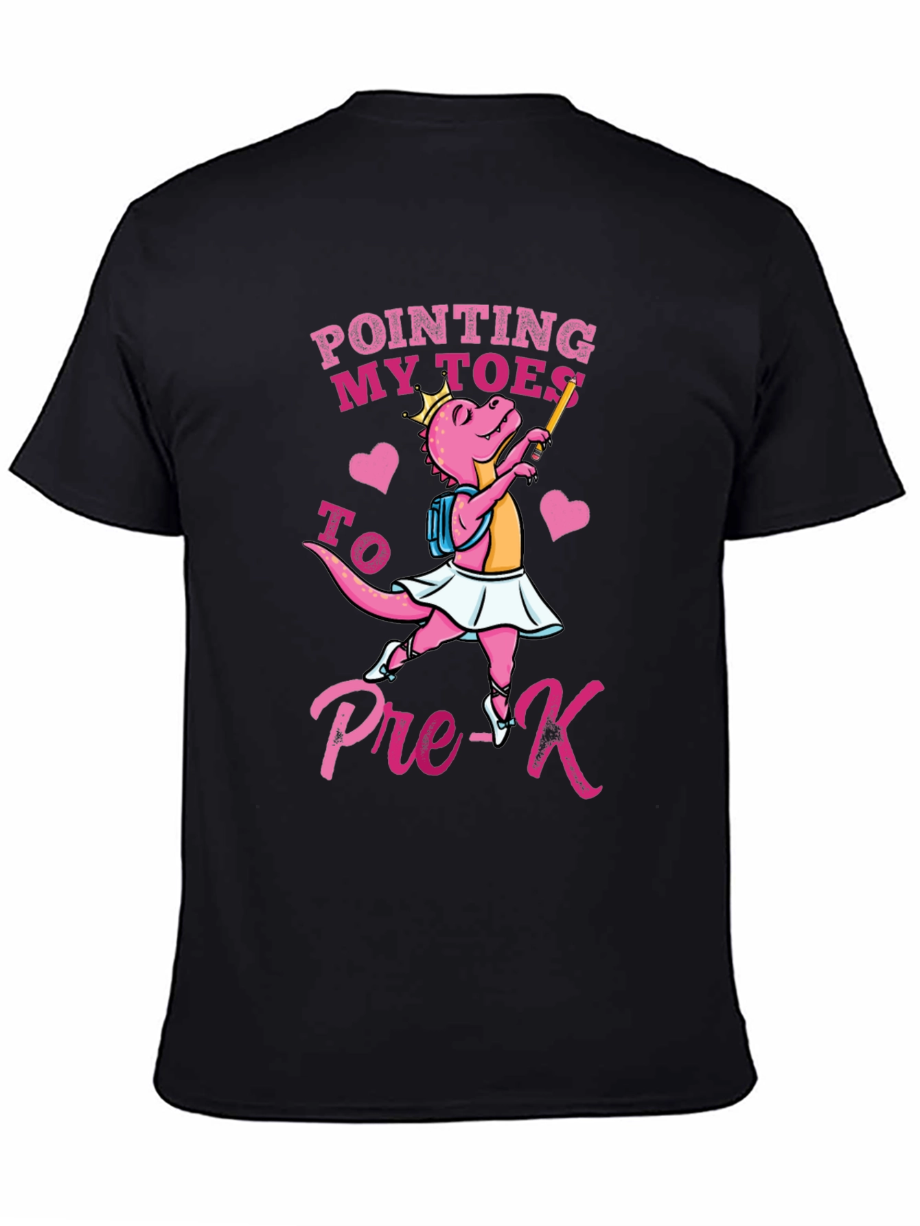 Pre-K Dinosaur Ballerina T-Shirt