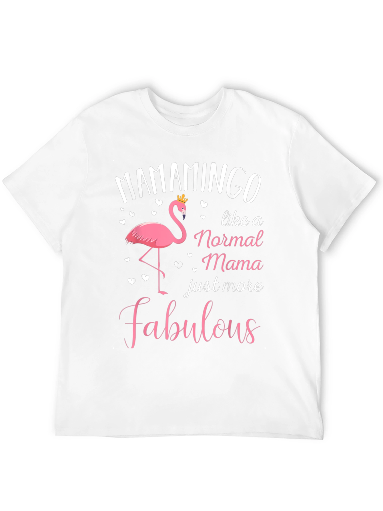 MAMAMINGO T-Shirt Flamingo Mama Fabulous Graphic Tee