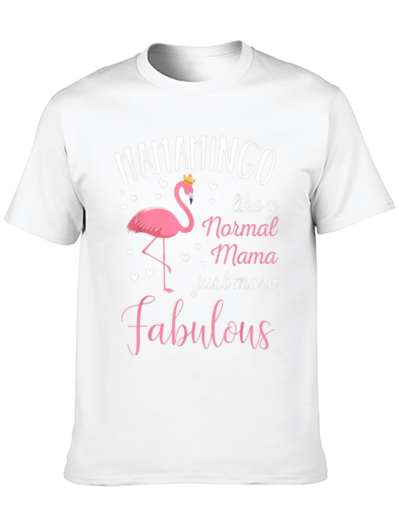 MAMAMINGO T-Shirt Flamingo Mama Fabulous Graphic Tee