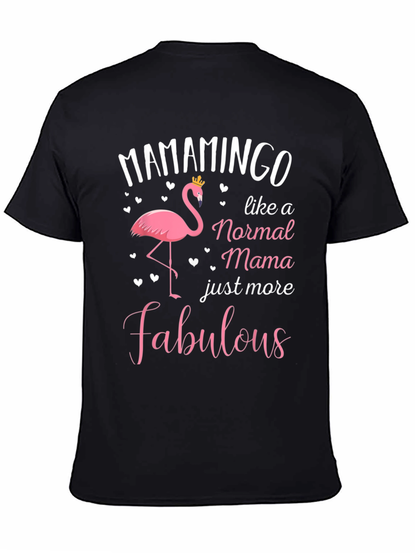 MAMAMINGO T-Shirt Flamingo Mama Fabulous Graphic Tee