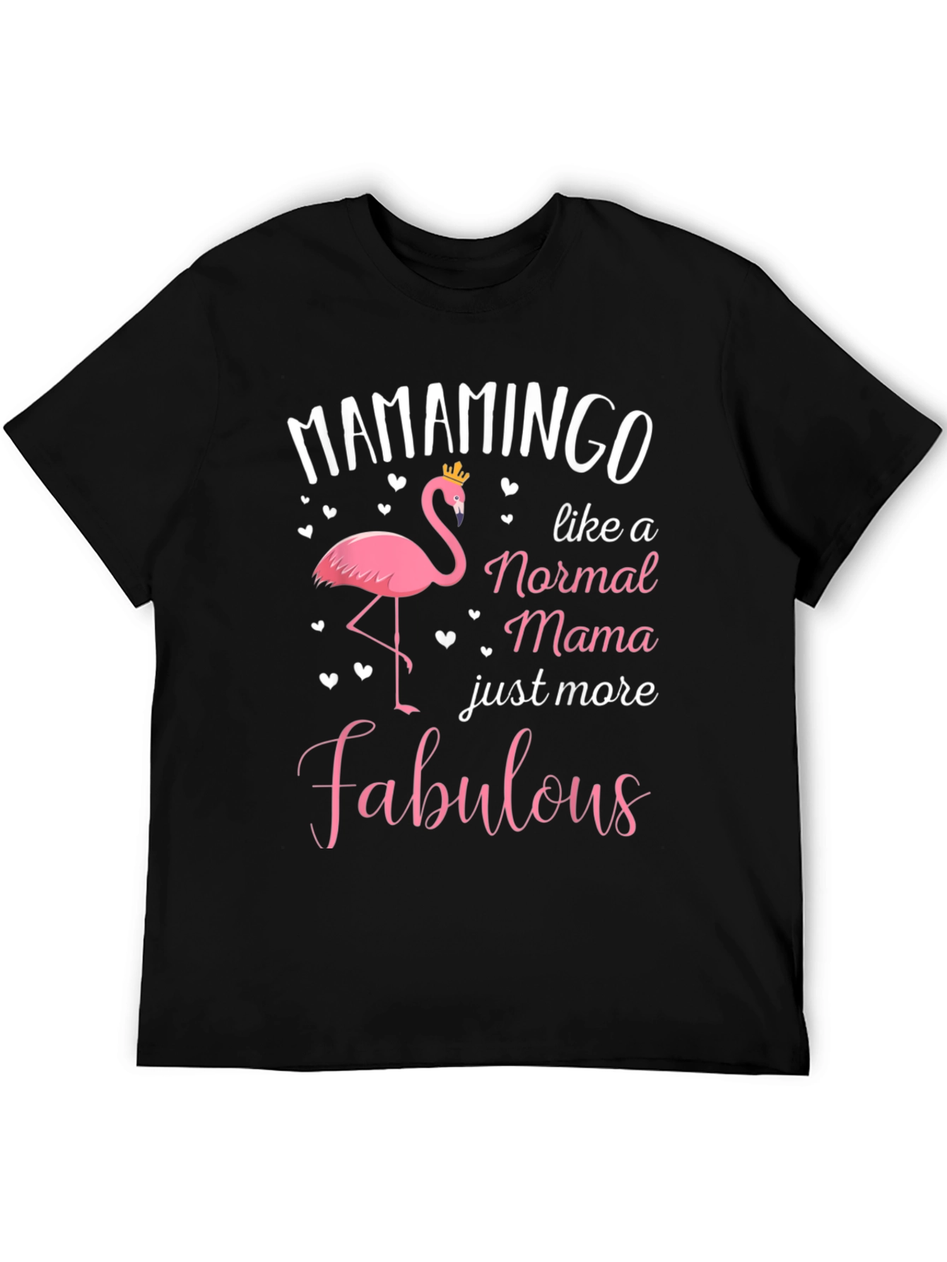 MAMAMINGO T-Shirt Flamingo Mama Fabulous Graphic Tee