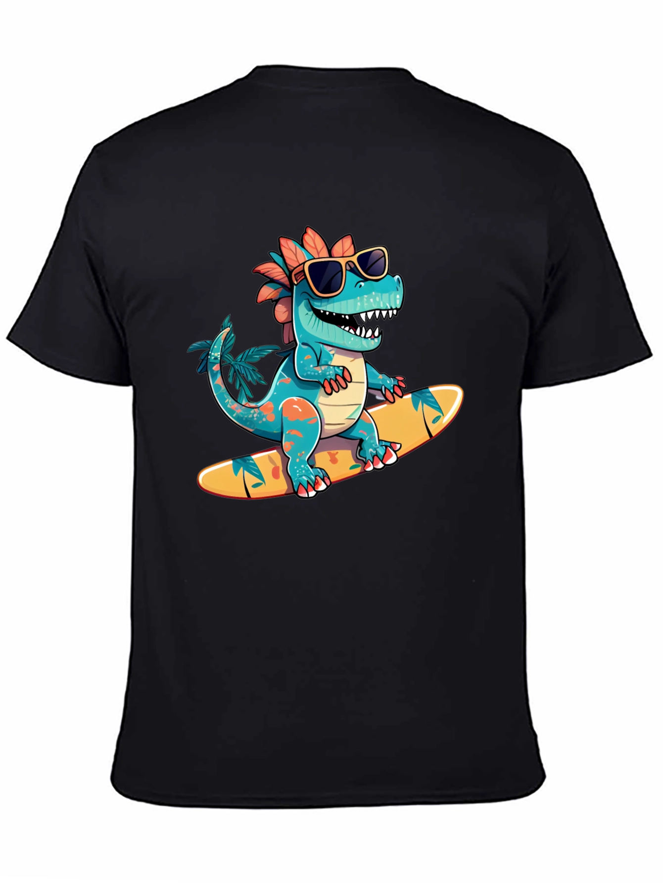 Surfing Dinosaur T-Shirt