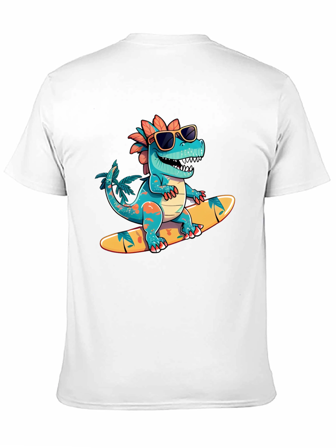 Surfing Dinosaur T-Shirt