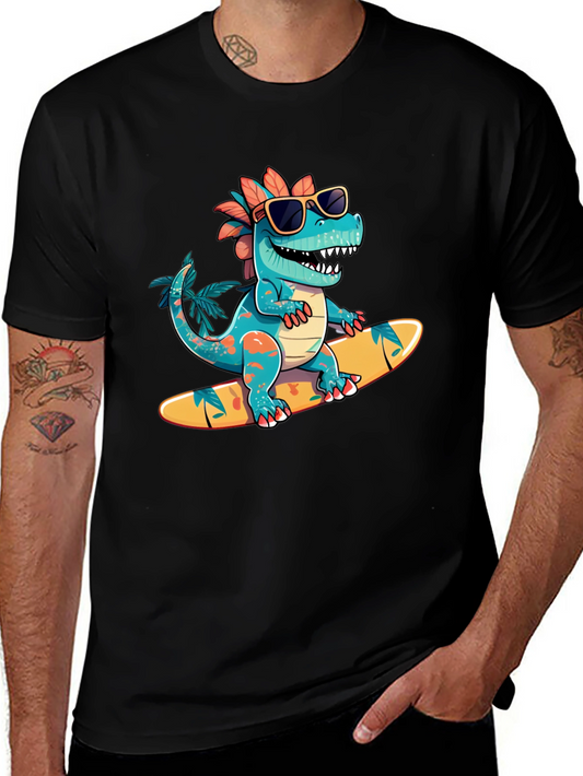 Surfing Dinosaur T-Shirt