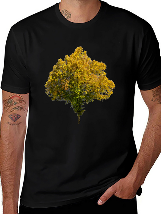 Tree Graphic Black T-Shirt