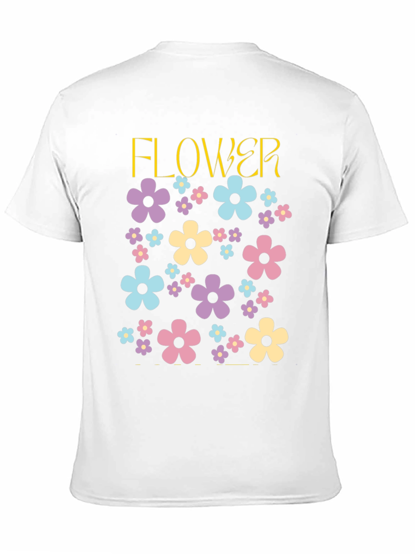 Floral Power T-Shirt - Retro Flower Design