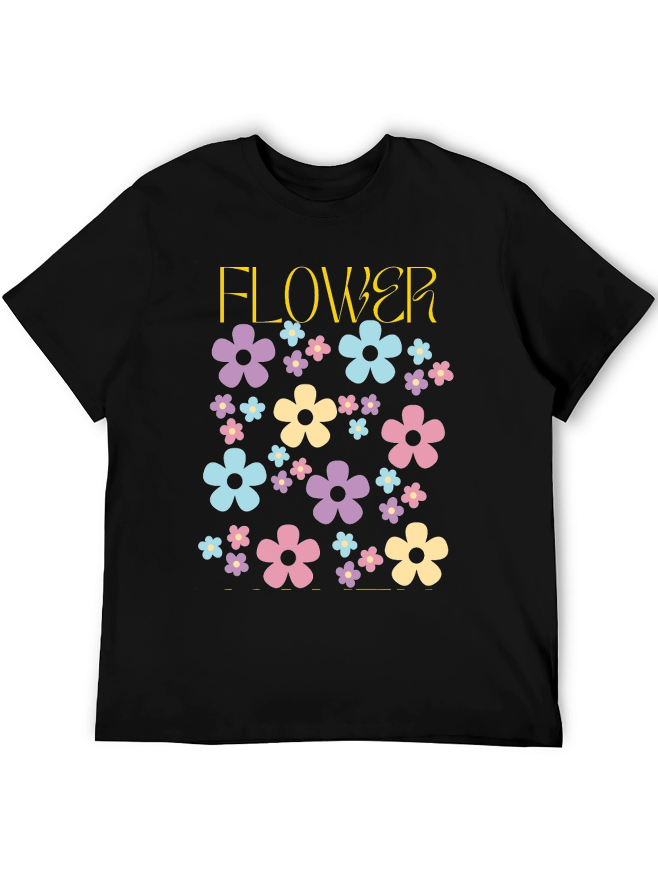 Floral Power T-Shirt - Retro Flower Design