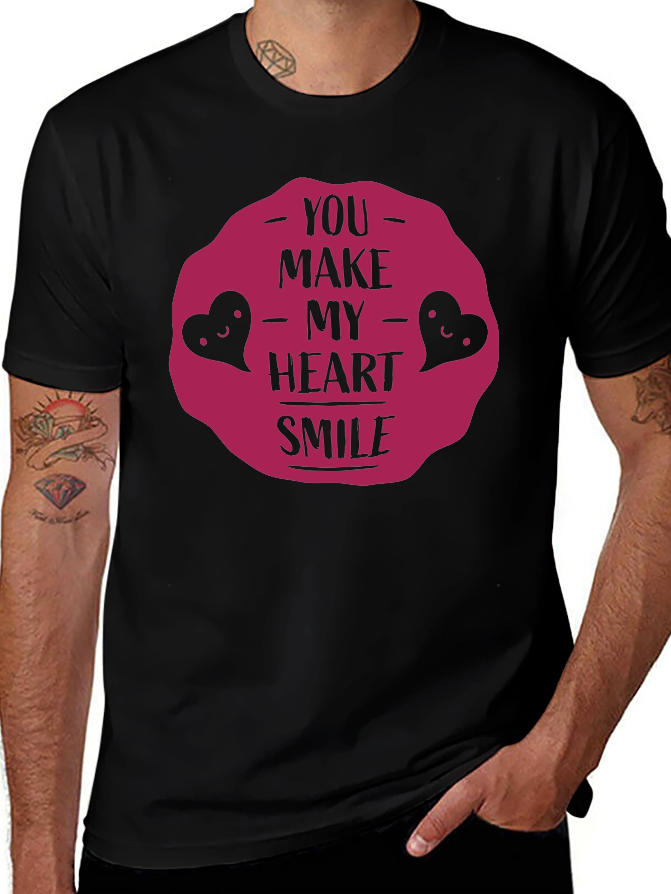 You Make My Heart Smile Graphic Tee