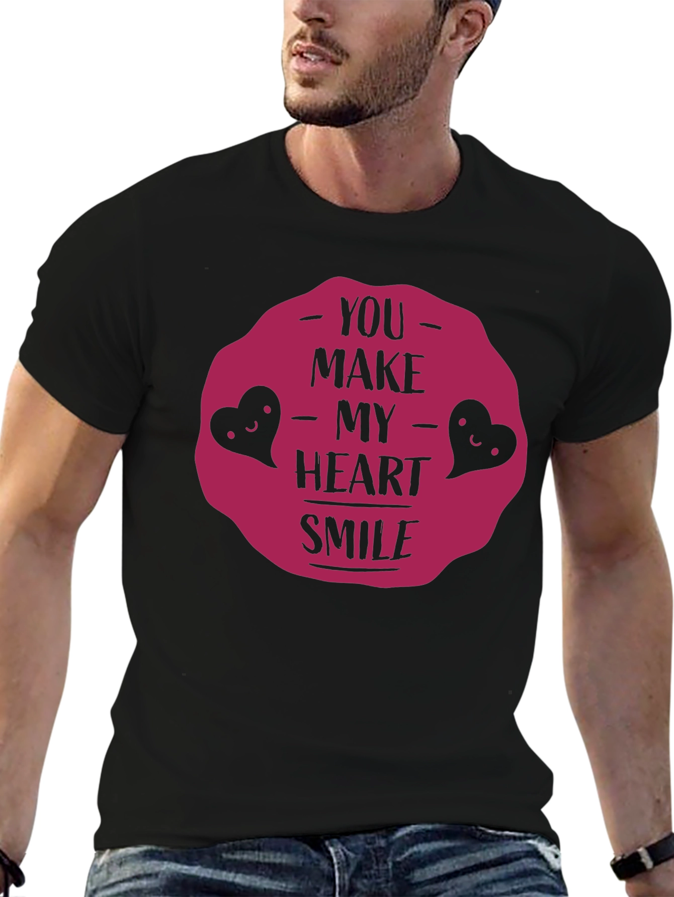 You Make My Heart Smile Graphic Tee