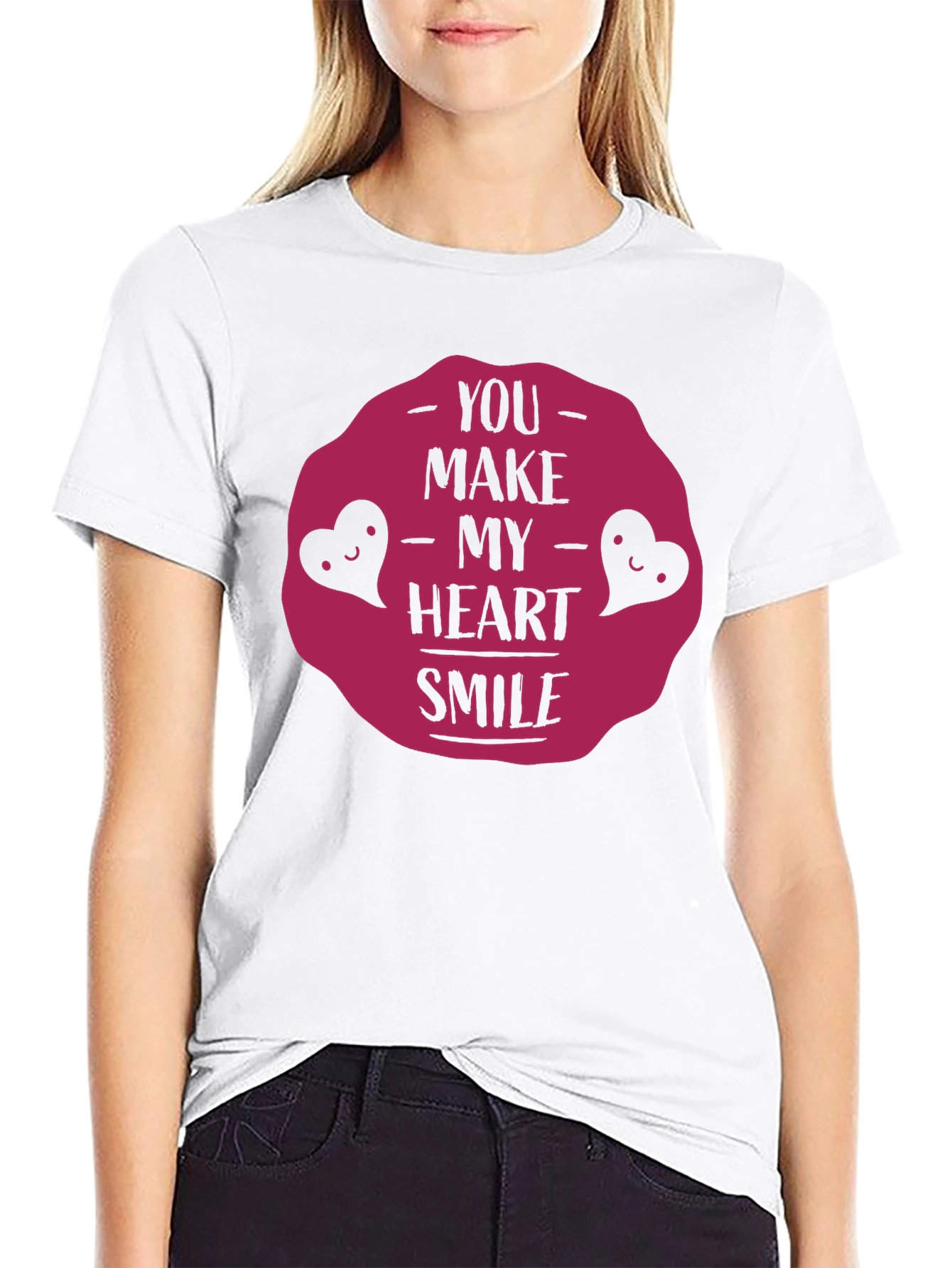 You Make My Heart Smile Graphic Tee