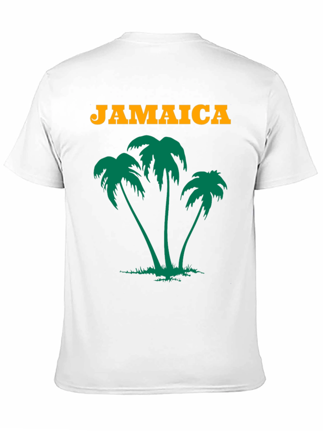 Jamaica Palm Tree Graphic T-Shirt - Island Vibes